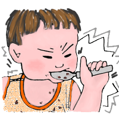 [LINEスタンプ] it's a Boy