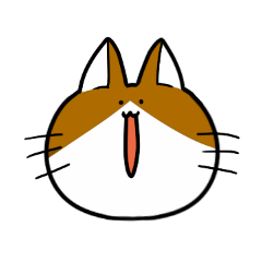 [LINEスタンプ] まいにち猫