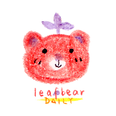 [LINEスタンプ] Leafbear's Daily