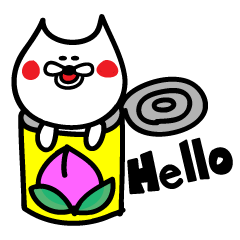 [LINEスタンプ] momokanネコ