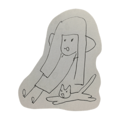 [LINEスタンプ] にゃでろねこ