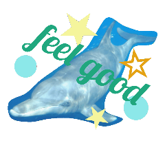 [LINEスタンプ] イルカ達の生活