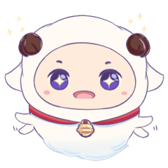 [LINEスタンプ] Ghost sheep