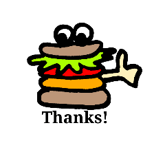 [LINEスタンプ] ジャンクフードクルーワン