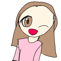 [LINEスタンプ] りんが作ったかわいい女の子スタンプ
