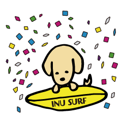 [LINEスタンプ] ダックスサヤちゃんのサーフィンスタンプ