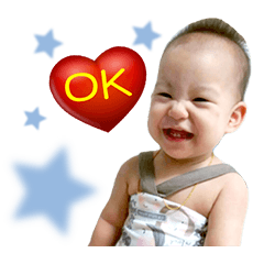 [LINEスタンプ] Baby Nicharin
