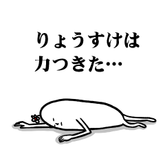 [LINEスタンプ] りょうすけさんの毎日お名前スタンプ