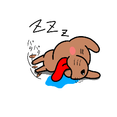 [LINEスタンプ] 自由気ままな犬モン太