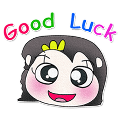 [LINEスタンプ] Miss. Sako.. Good luck
