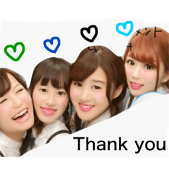 [LINEスタンプ] あんみな＆おおくらしょうた