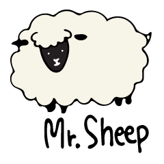 [LINEスタンプ] Mr. Sheep 01