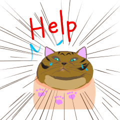 [LINEスタンプ] Cat Saint