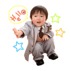 [LINEスタンプ] かけるひかる