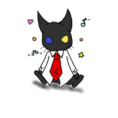 [LINEスタンプ] クロエくんとシロエちゃん