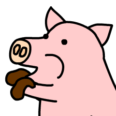 [LINEスタンプ] HEY PIG ！