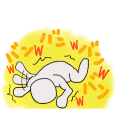 [LINEスタンプ] 手描きスタンプ①