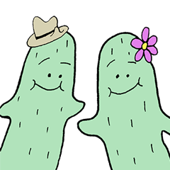 [LINEスタンプ] サボテン
