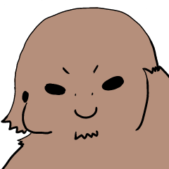 [LINEスタンプ] ふとあごのちゃちゃ