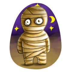 [LINEスタンプ] Mummy halloween