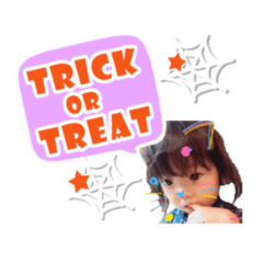 [LINEスタンプ] TRICK OR TREAT nanamiyu