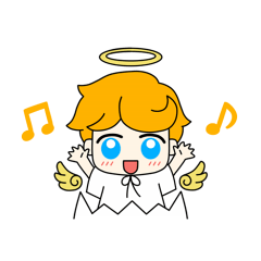 [LINEスタンプ] とれたまエンジェル
