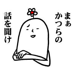 [LINEスタンプ] かつらさんの毎日お名前スタンプ