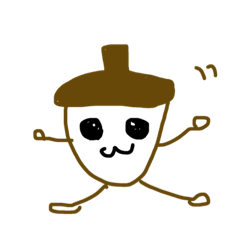 [LINEスタンプ] どんぐりすん