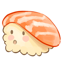 [LINEスタンプ] Sunny the cute sushi