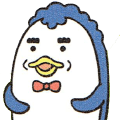 [LINEスタンプ] Ginzaburou-penguin