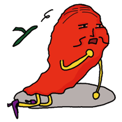 [LINEスタンプ] a hot girl