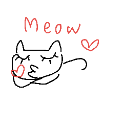 [LINEスタンプ] cateeeee cat