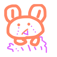[LINEスタンプ] 正体不明の不思議な生命体