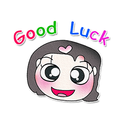 [LINEスタンプ] Miss. Mika.. Good luck