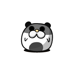 [LINEスタンプ] Just a Panda ver.001