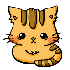 [LINEスタンプ] Ginger Cat M
