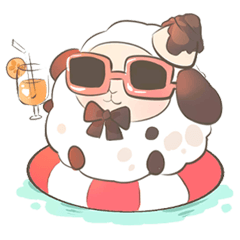 [LINEスタンプ] ChocoSheep Family