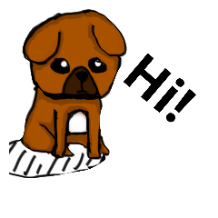 [LINEスタンプ] The Lovely Puppies