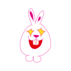 [LINEスタンプ] Rabbit Pinkio 2の画像（メイン）