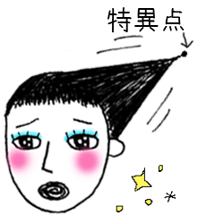 [LINEスタンプ] ディメンジョンうなこさん