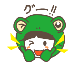 [LINEスタンプ] 被り物シリーズ 