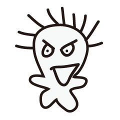 [LINEスタンプ] Simple funny life