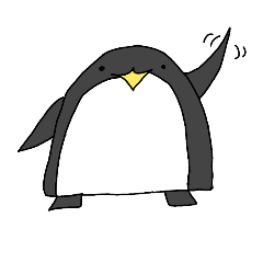 [LINEスタンプ] MR. PENGUIN paper