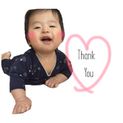 [LINEスタンプ] Haru is my son.