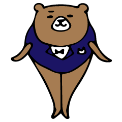 [LINEスタンプ] ジェントルベアさん
