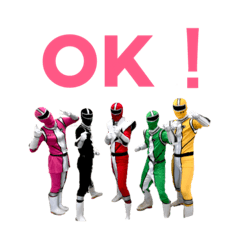 [LINEスタンプ] 雲州戦隊ペックマンVer.1