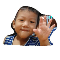[LINEスタンプ] 弟就是耍口愛 