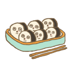 [LINEスタンプ] Mr. Tanaka's bento