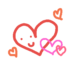 [LINEスタンプ] シンプルハートで毎日ちょっぴりシアワセを