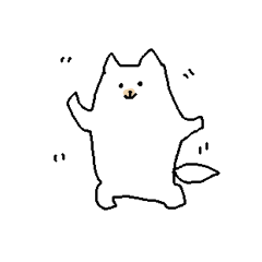 [LINEスタンプ] イヌ。